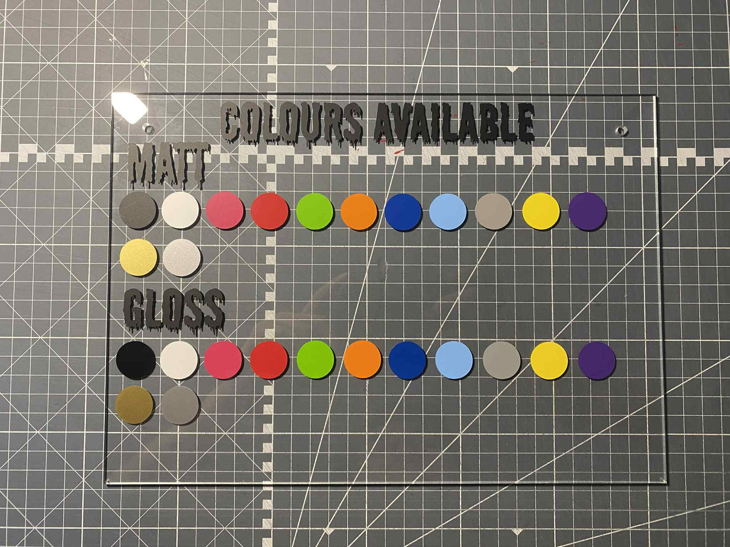 Identify as a show car decal